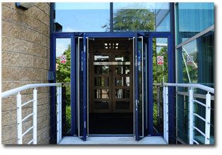automatic swing doors